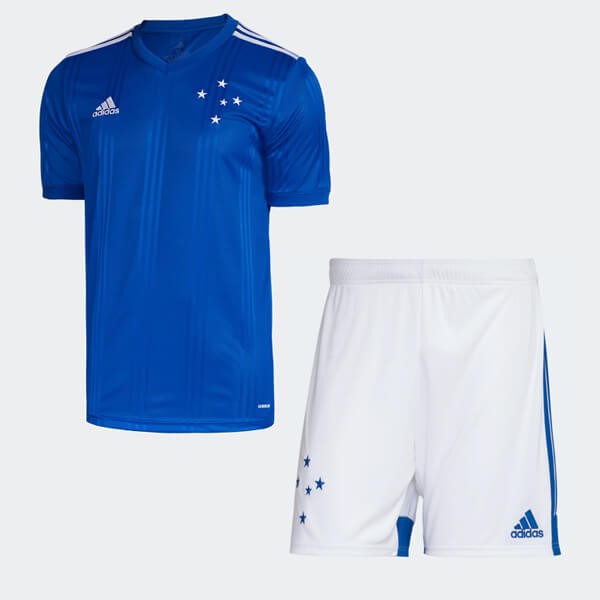Camiseta Cruzeiro Primera equipo Niños 2020-21 Azul
